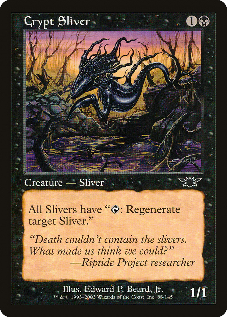 Crypt Sliver (LGN-063)  - Legions