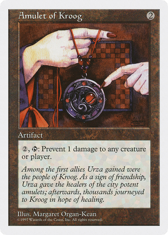 Amulet of Kroog (5ED-)  - Fifth Edition