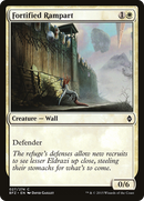 Fortified Rampart (BFZ-027)  - Battle for Zendikar