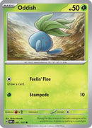 Oddish 001 - Reverse Holofoil SV03 Obsidian Flames