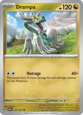 Drampa 161  SV03 Obsidian Flames