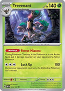 Trevenant 012 - Reverse Holofoil SV03 Obsidian Flames