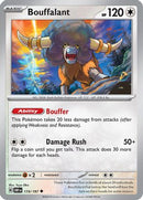 Bouffalant 174 - Reverse Holofoil SV03 Obsidian Flames