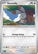 Bunnelby 175 - Reverse Holofoil SV03 Obsidian Flames