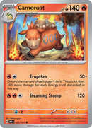 Camerupt 032 - Reverse Holofoil SV03 Obsidian Flames