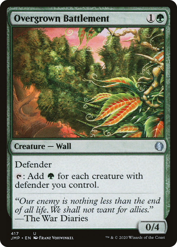 Overgrown Battlement (JMP-417)  - Jumpstart