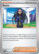 Geeta 188 - Reverse Holofoil SV03 Obsidian Flames