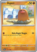 Diglett 103 - Reverse Holofoil SV03 Obsidian Flames