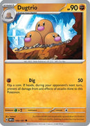 Dugtrio 104 - Reverse Holofoil SV03 Obsidian Flames