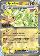 Tyranitar ex 066/197  - Holofoil SV03 Obsidian Flames - Double Rare