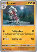 Lycanroc 117 - Reverse Holofoil SV03 Obsidian Flames