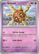 Solrock 093 - Reverse Holofoil SV03 Obsidian Flames