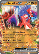 Koraidon ex 124/197  - Holofoil SV03 Obsidian Flames - Double Rare