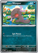 Paldean Wooper 126/197  - Reverse Holofoil SV03 Obsidian Flames - Common