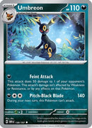 Umbreon 130/197  - Reverse Holofoil SV03 Obsidian Flames - Uncommon