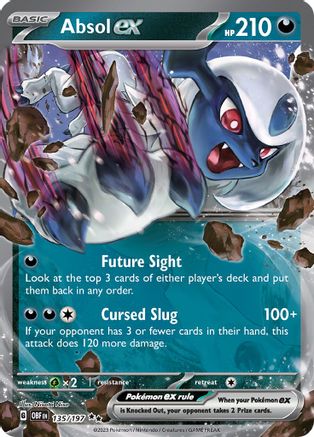 Absol ex 135/197 - Holofoil SV03 Obsidian Flames
