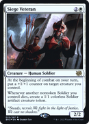 Siege Veteran (PRE-025)  Foil - The Brothers' War Promos