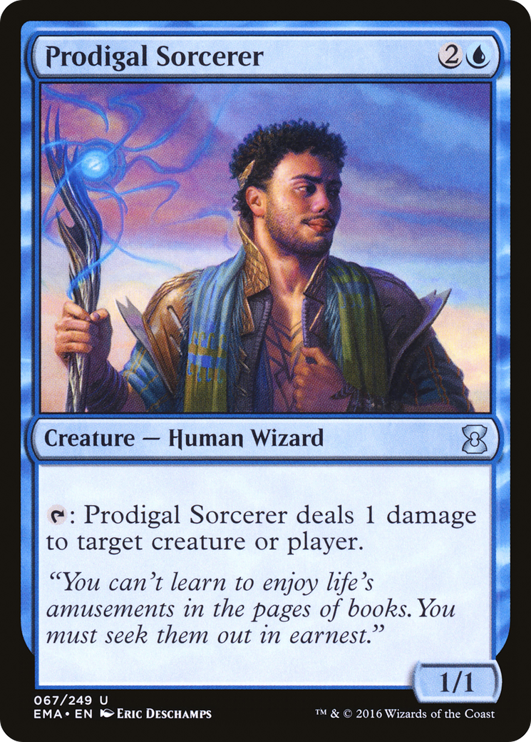 Prodigal Sorcerer (EMA-067)  Foil - Eternal Masters