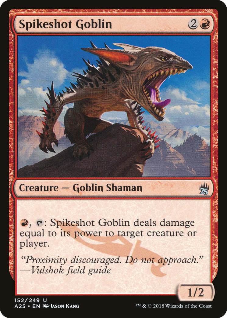 Spikeshot Goblin (A25-152)  - Masters 25