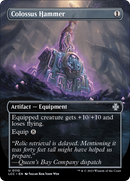 Colossus Hammer (Borderless) (LCC-110)  Foil - The Lost Caverns of Ixalan Commander