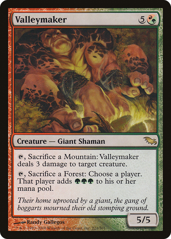 Valleymaker (SHM-221)  Foil - Shadowmoor