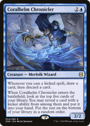Coralhelm Chronicler (ZNR-054)  - Zendikar Rising