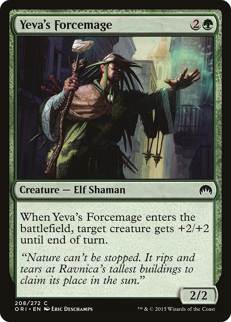 Yeva's Forcemage (ORI-208)  - Magic Origins