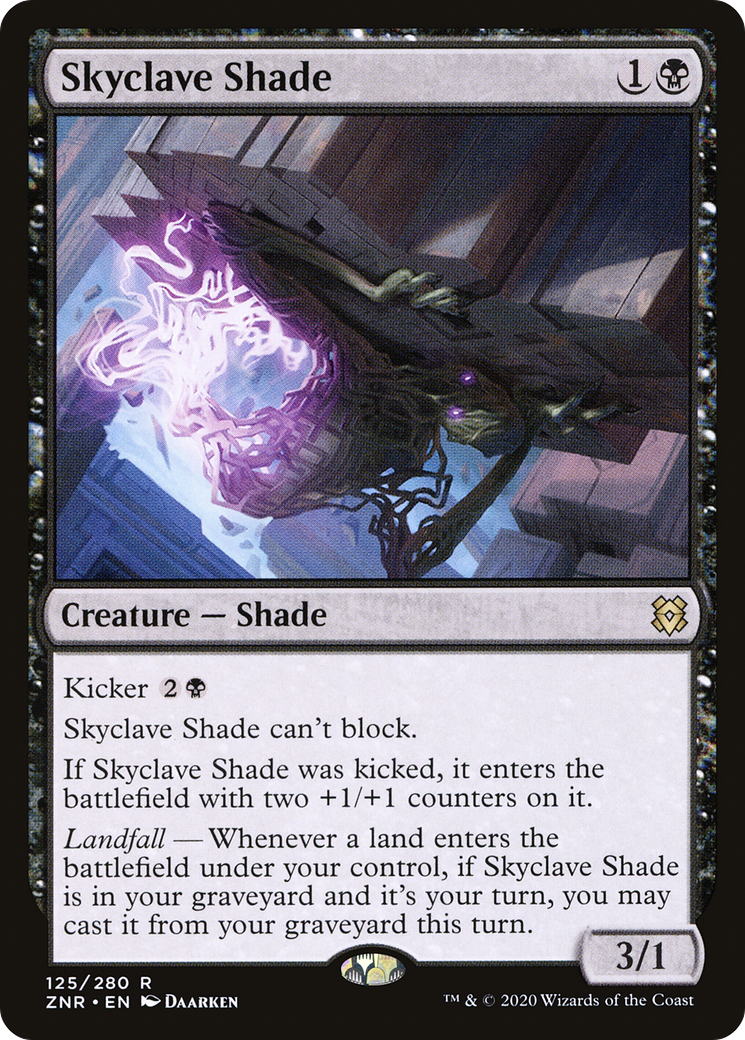Skyclave Shade (ZNR-125)  Foil - Zendikar Rising