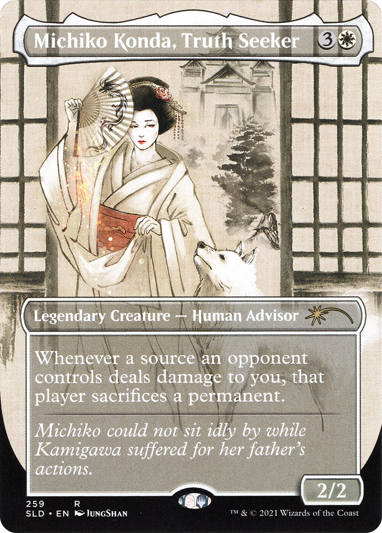 Michiko Konda, Truth Seeker (SLD-259)  - Secret Lair Drop (Borderless)