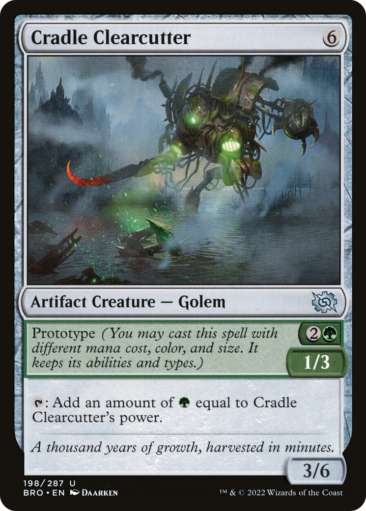 Cradle Clearcutter (BRO-198)  - The Brothers' War