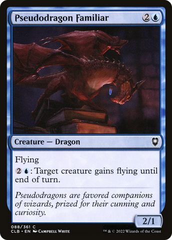 Pseudodragon Familiar (CLB-088)  - Commander Legends: Battle for Baldur's Gate