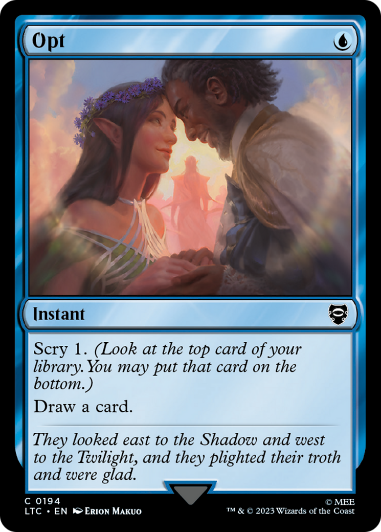 Opt (LTC-194)  - Tales of Middle-earth Commander