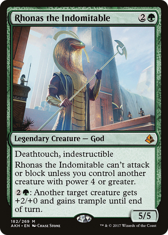 Rhonas the Indomitable (AKH-182)  - Amonkhet