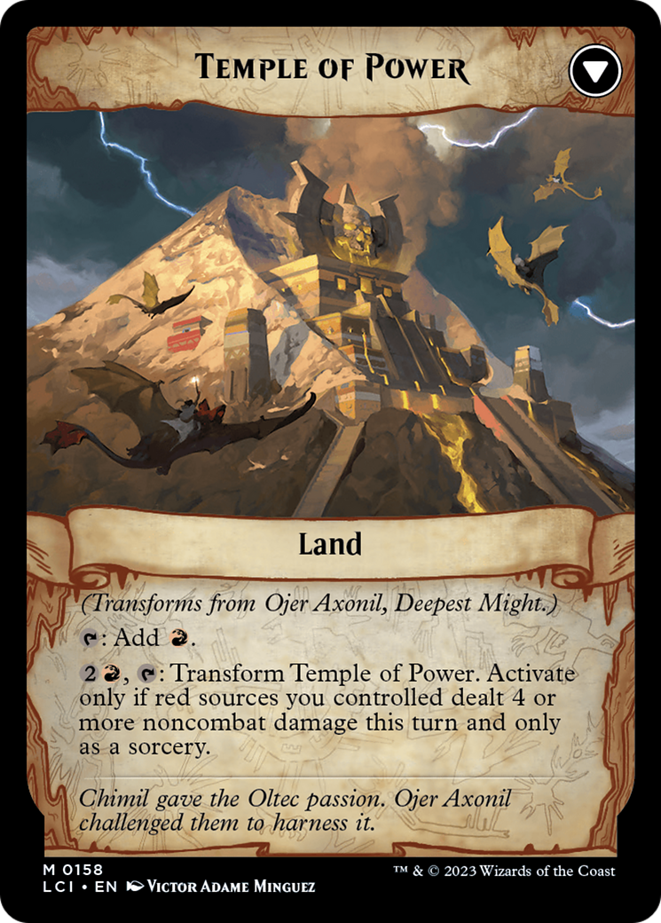 Ojer Axonil, Deepest Might (LCI-158)  - The Lost Caverns of Ixalan