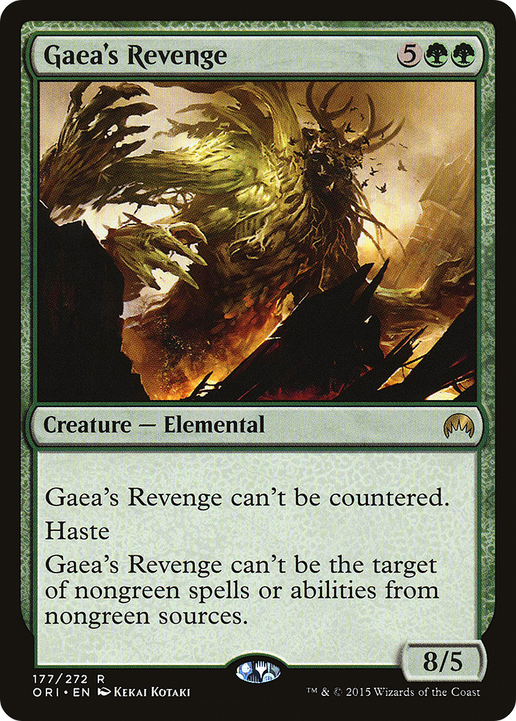 Gaea's Revenge (ORI-177)  Foil - Magic Origins