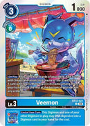 Veemon (Gen Con 2023) (BT12-021) - Digimon Promotion Cards Foil