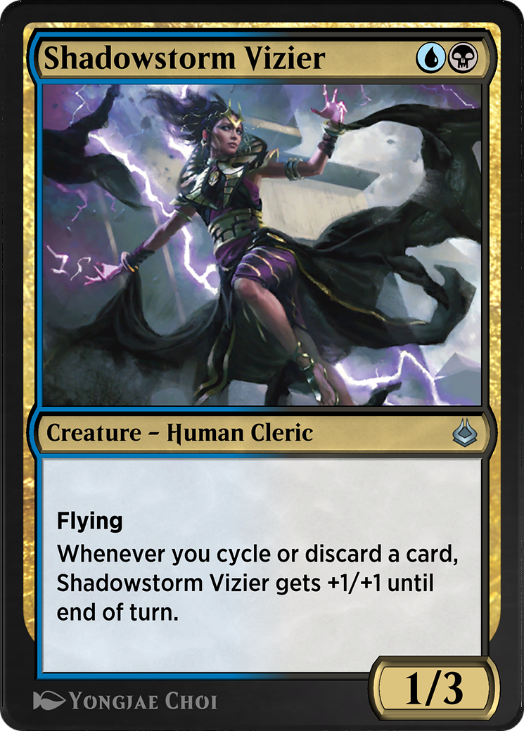 Shadowstorm Vizier (AKR-261)  - Amonkhet Remastered