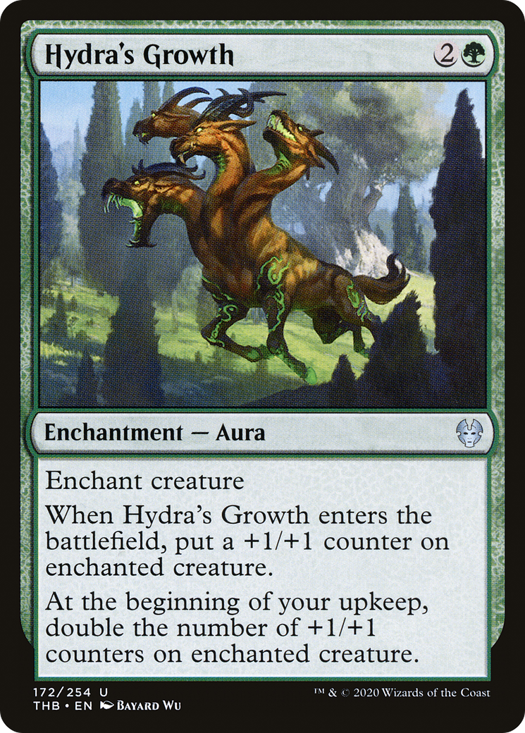 Hydra's Growth (THB-172)  Foil - Theros Beyond Death