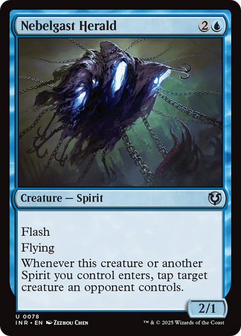 Nebelgast Herald (INR-078)  Foil - Innistrad Remastered