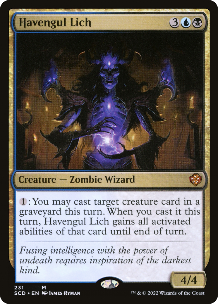 Havengul Lich (SCD-231)  - Starter Commander Decks