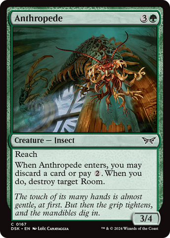 Anthropede (DSK-167)  - Duskmourn: House of Horror