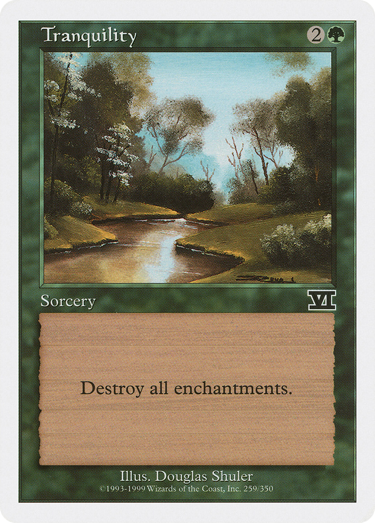 Tranquility (6ED-259)  - Classic Sixth Edition
