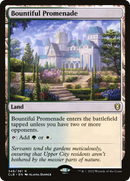 Bountiful Promenade (CLB-348)  Foil - Commander Legends: Battle for Baldur's Gate
