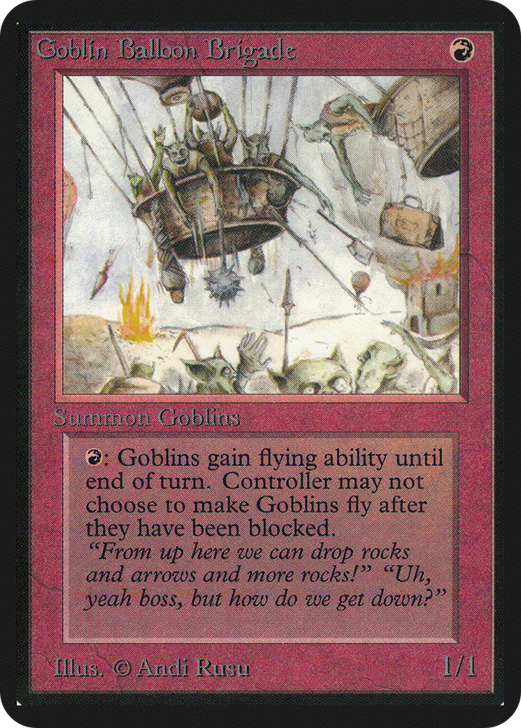 Goblin Balloon Brigade (LEA-)  - Limited Edition Alpha