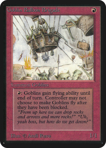 Goblin Balloon Brigade (LEA-)  - Limited Edition Alpha