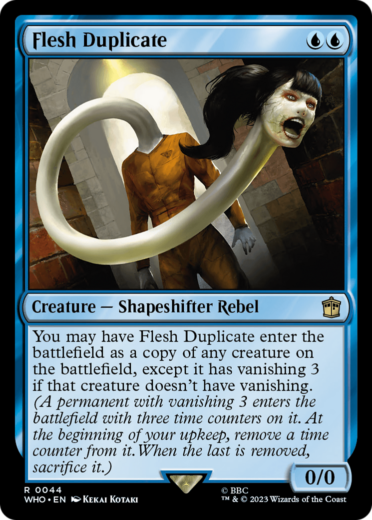 Flesh Duplicate (WHO-044)  Foil - Doctor Who