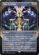 Halo Fountain (Borderless) (SNC-285) - Streets of New Capenna (Borderless) Foil