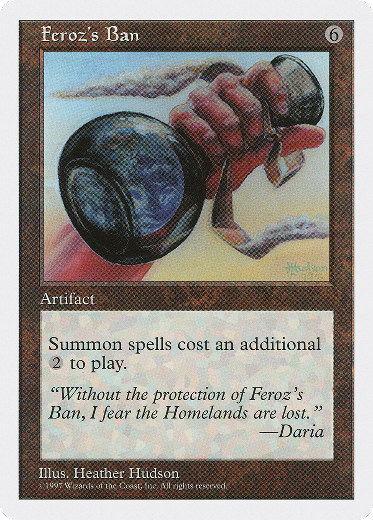 Feroz's Ban (5ED-)  - Fifth Edition