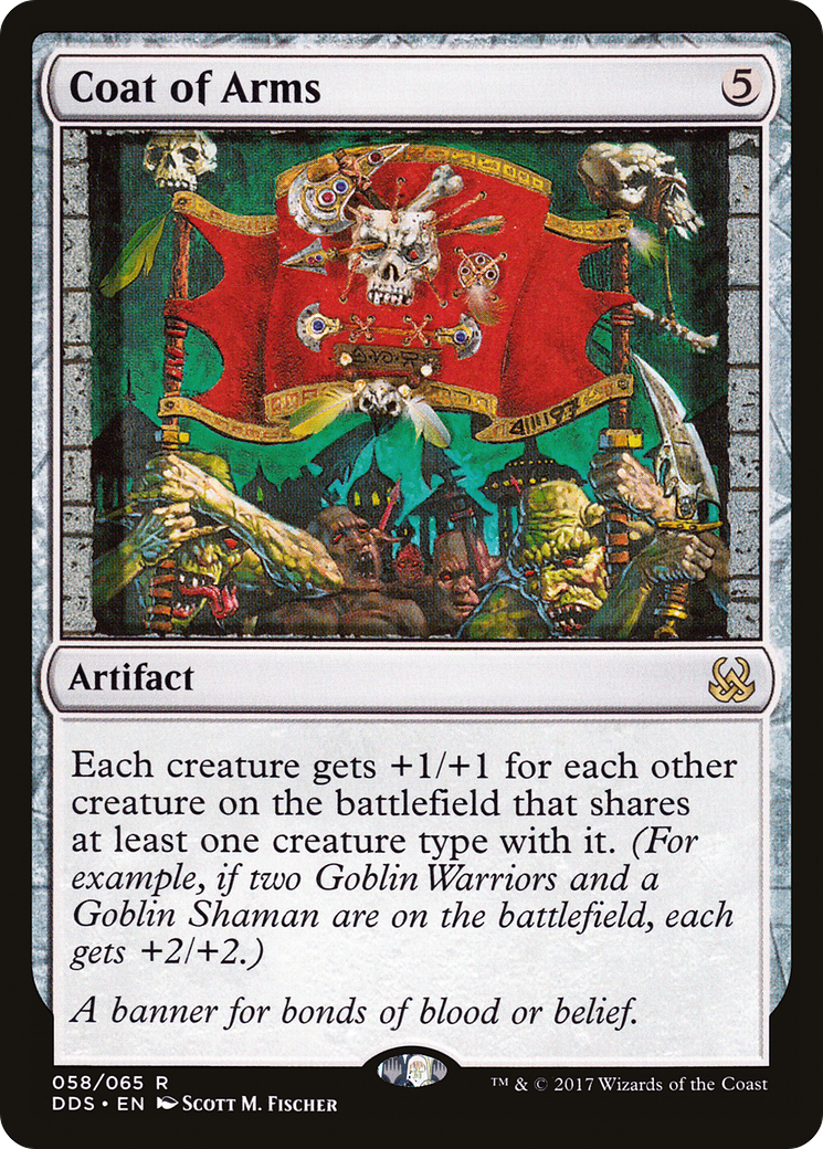 Coat of Arms (DDS-058)  - Duel Decks: Mind vs. Might