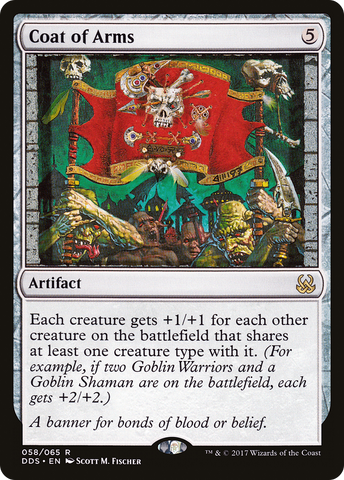 Coat of Arms (DDS-058)  - Duel Decks: Mind vs. Might